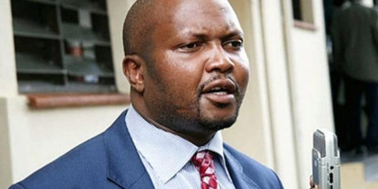 Gatundu South MP, Moses Kuria. Mr. Kurua has criticized BBI as unnecessary and termed holding a referendum too expensive