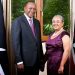 Uhuru Kenyatta with Margaret Kenyatta. Uhuru Kenyatta's government relaxed precautionary measures to combat covid-19, prepared for a rise in deaths