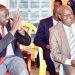 Willy Mutunga (left) with Deputy President William Ruto at a previous function.
