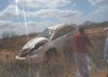 A wreckage of the vehicle in which a brother to Aden Duale was travelling in when he was involved in a fatal accident.