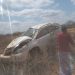 A wreckage of the vehicle in which a brother to Aden Duale was travelling in when he was involved in a fatal accident.