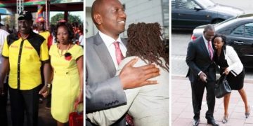 William Ruto and his wife wish Kenyans a Merry Christmas and a Happy New Year 2021.