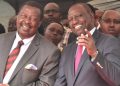 Kenya president William Ruto and Musalia Mudavadi